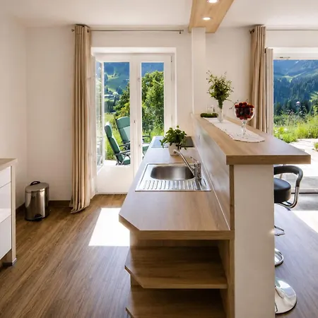 Daire Apartmenthaus Ahorn Mittelberg